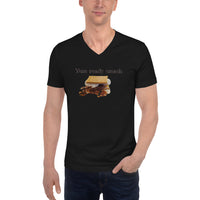 S’mores Unisex Short Sleeve V-Neck T-Shirt